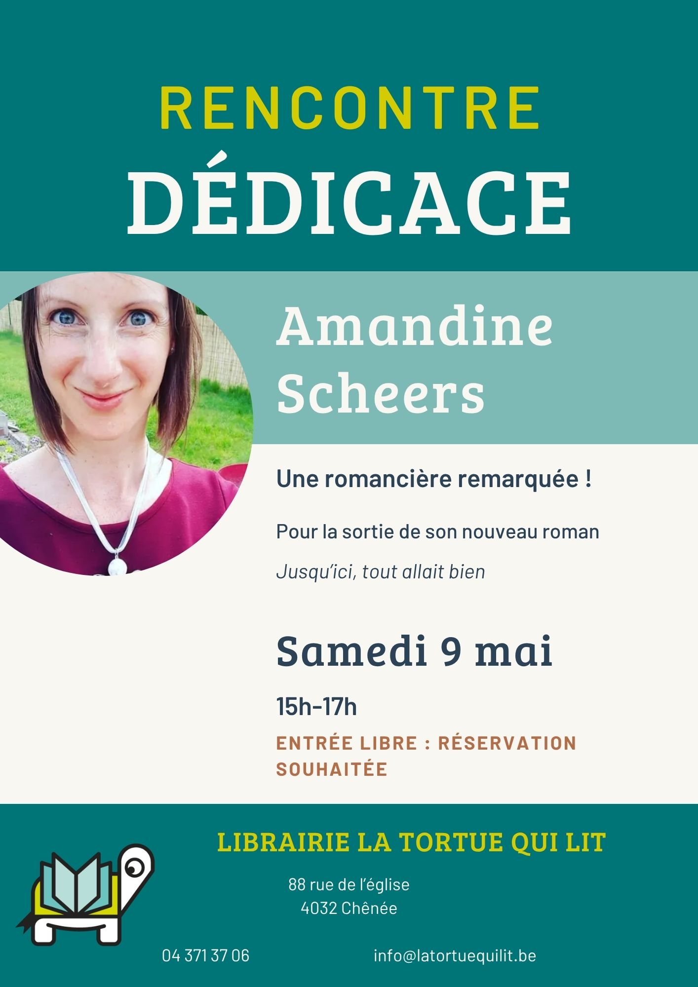 Image Rencontre dédicace avec Amadine Scheers